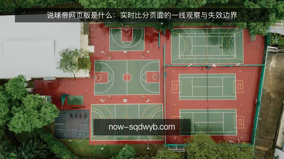 说球帝网页版是什么:实时比分页面的一线观察与失效边界